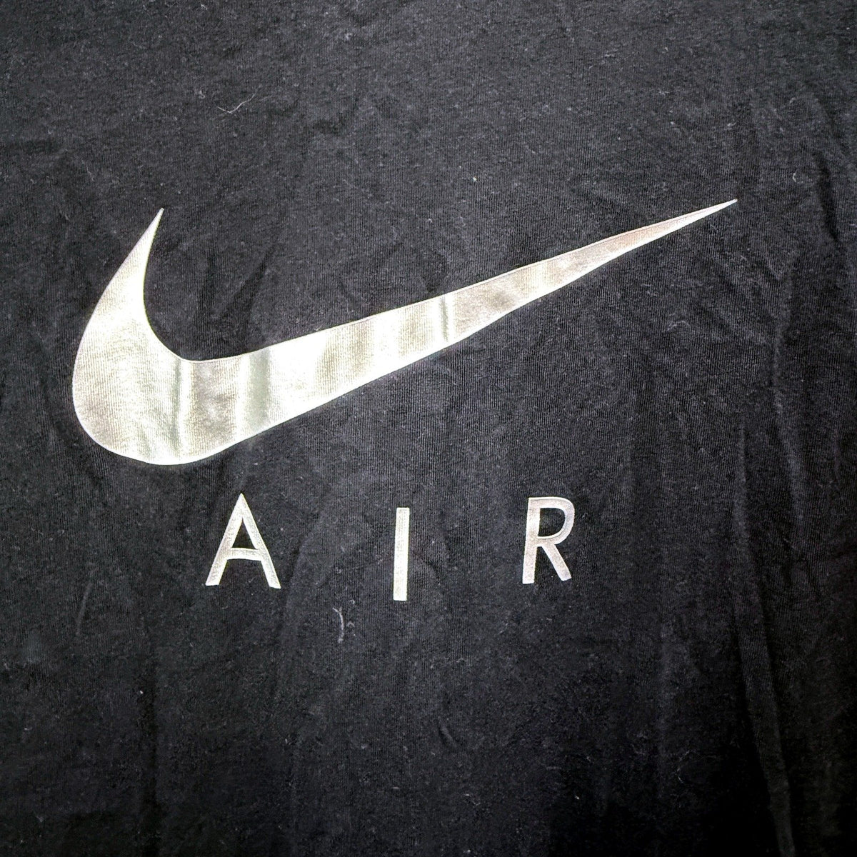 Nike Mens The Tee Black Cotton Casual Comfortable T-Shirt XL Size