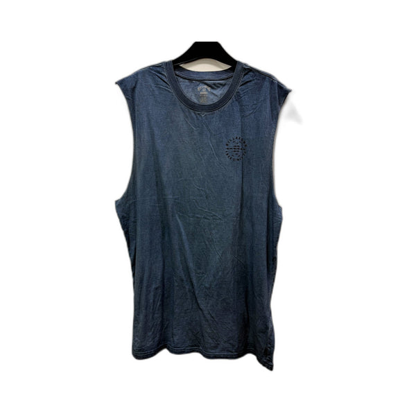 Billabong Mens Sleeveless Tank Top in Steel Blue, 2XL Size NEW