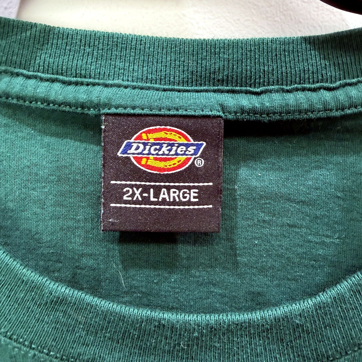 Dickies Mens Graphic T-Shirt Pullover Sweatshirt Forest Green Size 2XL NEW