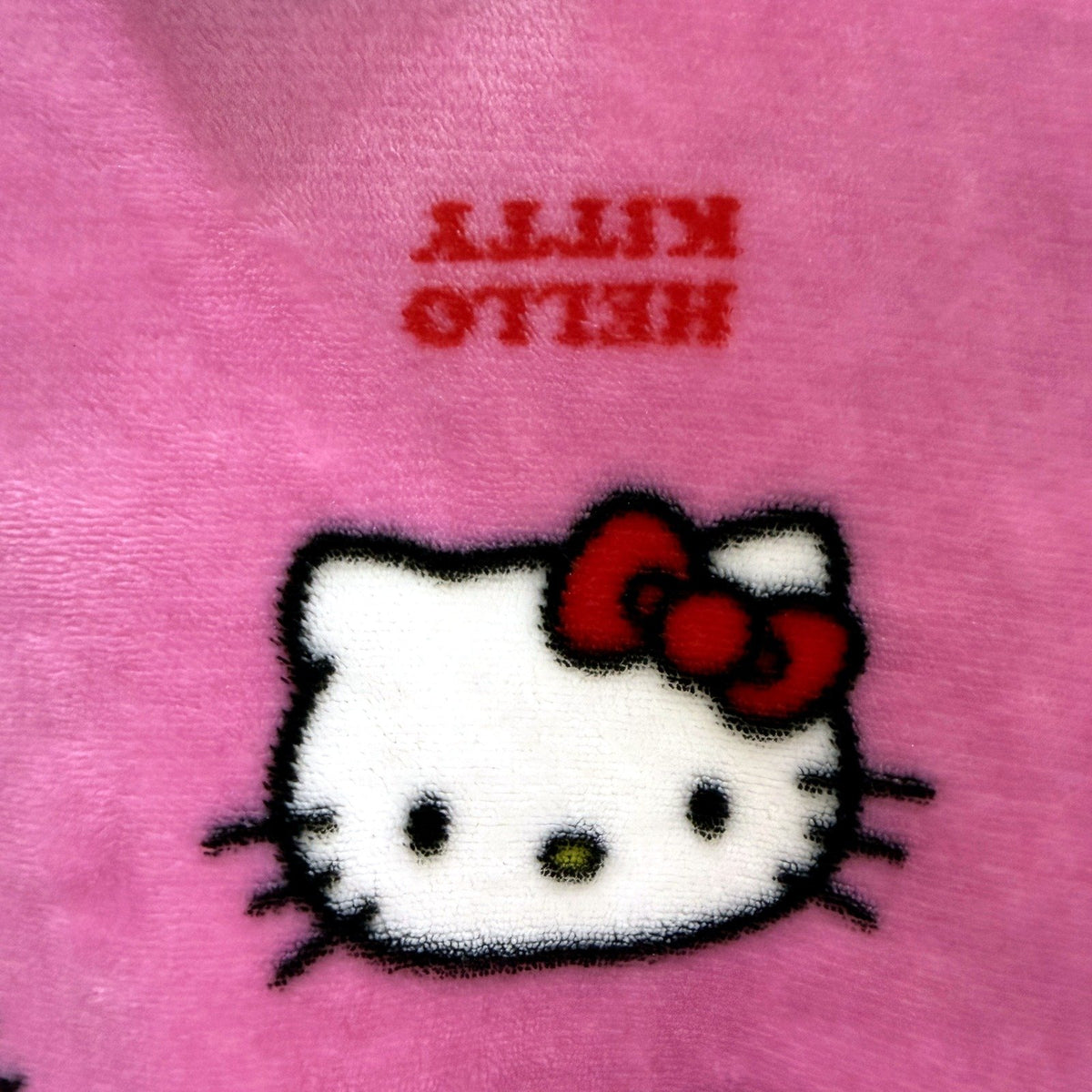 Girls' Hello Kitty Fleece Pullover Hoodie in Pink for Sizes 4-6