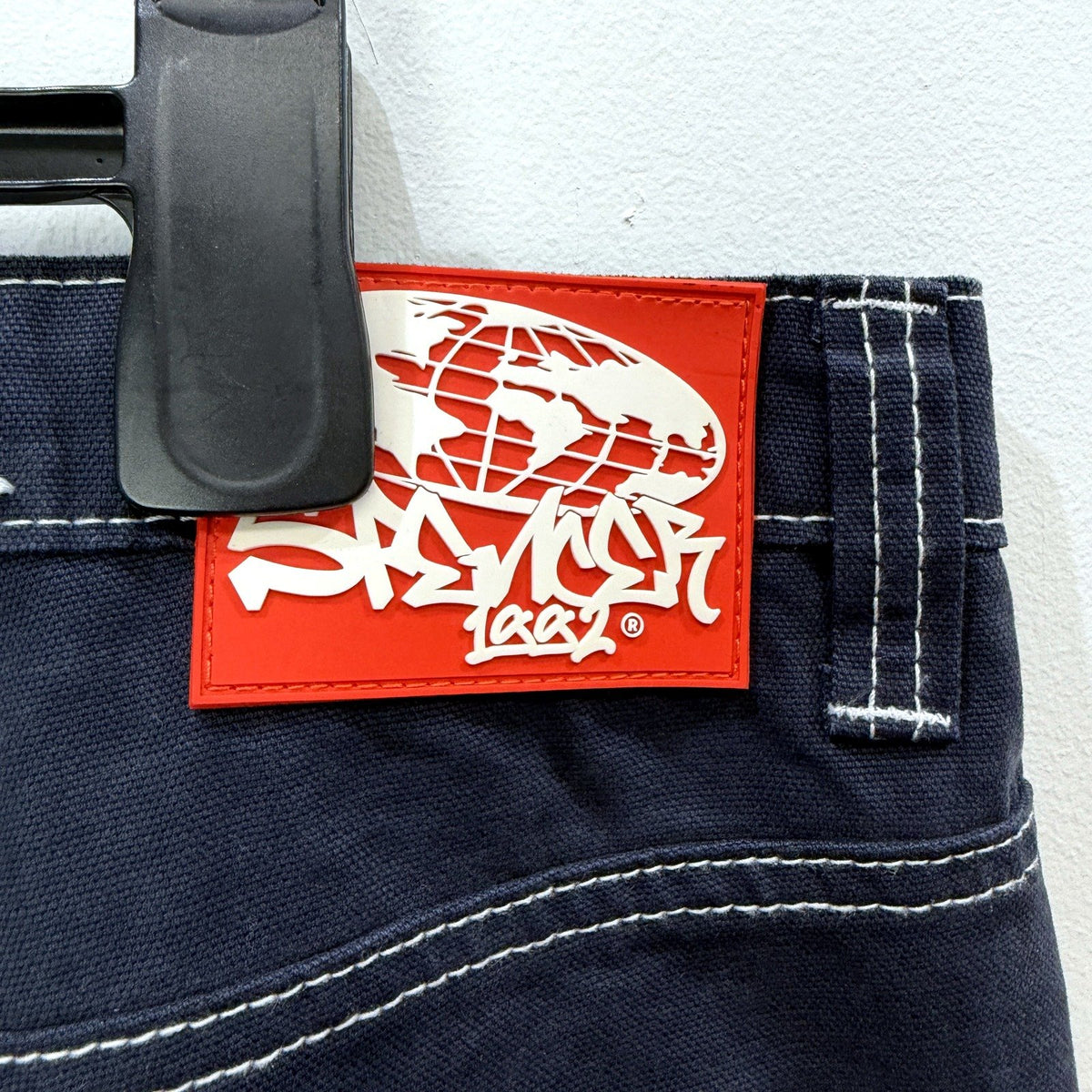 Spencer Project Mens Workwear Pants Cotton Navy Blue Size 34 NEW