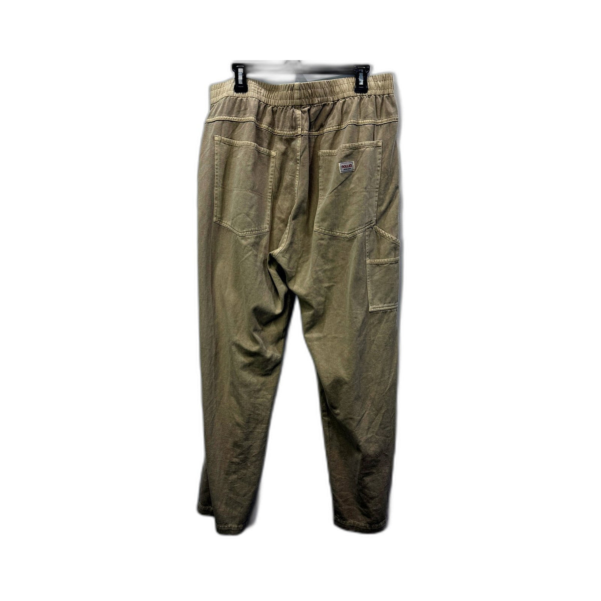 Rolla's Mens Cotton Loose Cargo Pants Casual Beige Relaxed Fit XL Size NEW