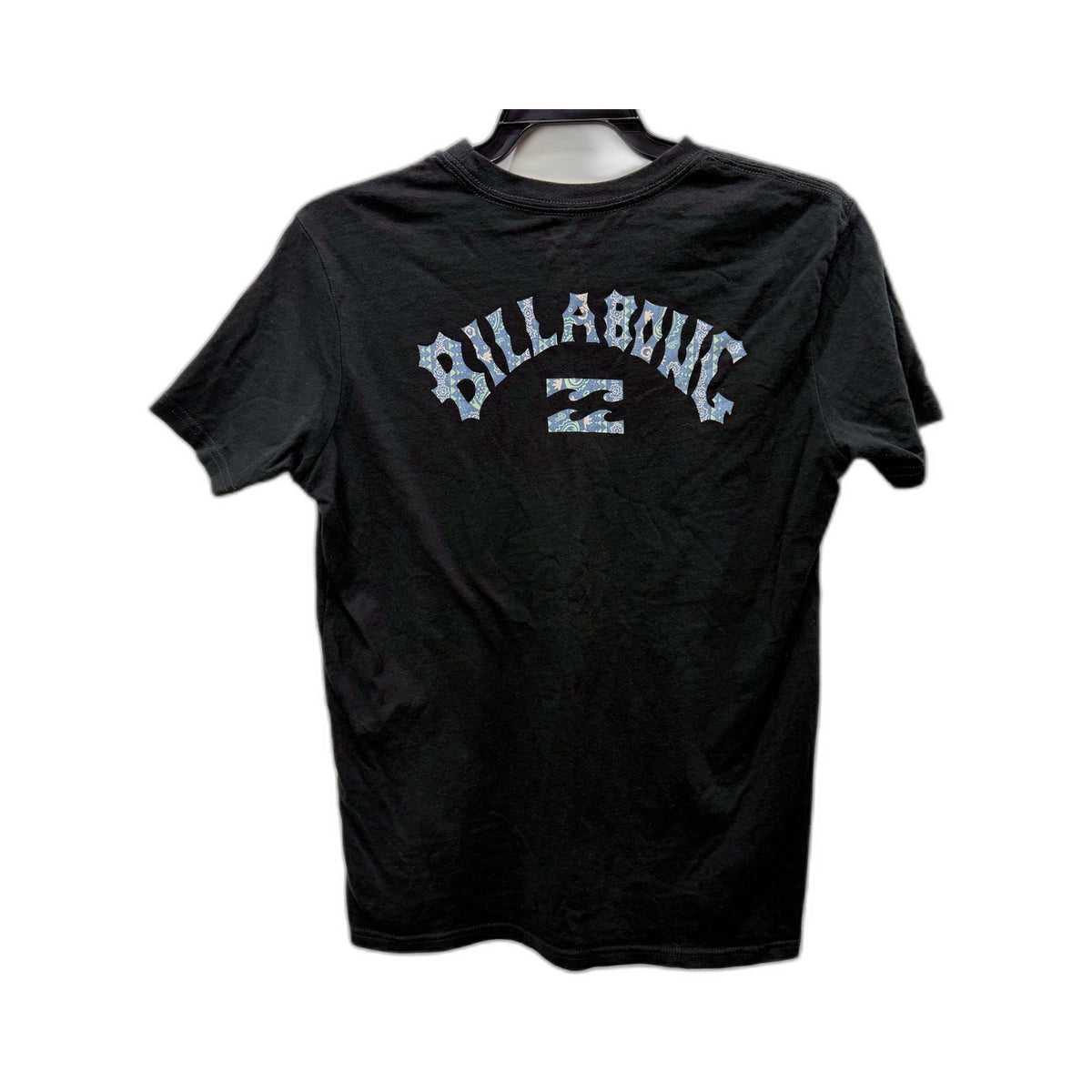 Billabong Kids Premium Cotton Black Tee Shirt for Boys Size 12