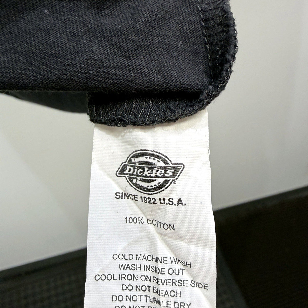 Dickies Mens Comfortable Casual Black Pullover Sweatshirt, Size 2XL