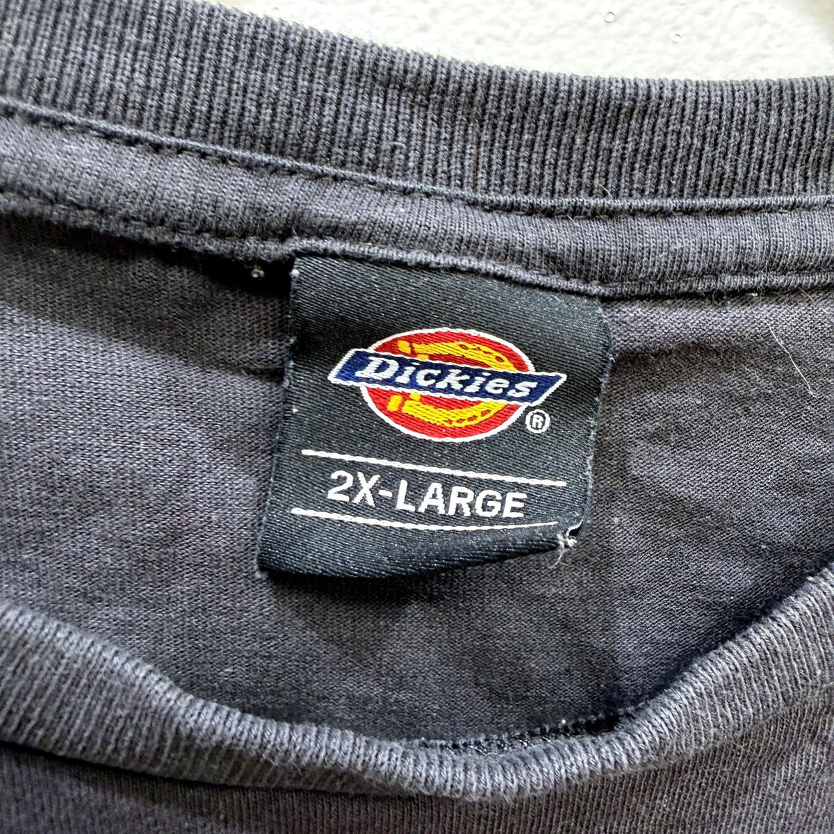 Dickies Mens Comfortable Casual Black Pullover Sweatshirt, Size 2XL
