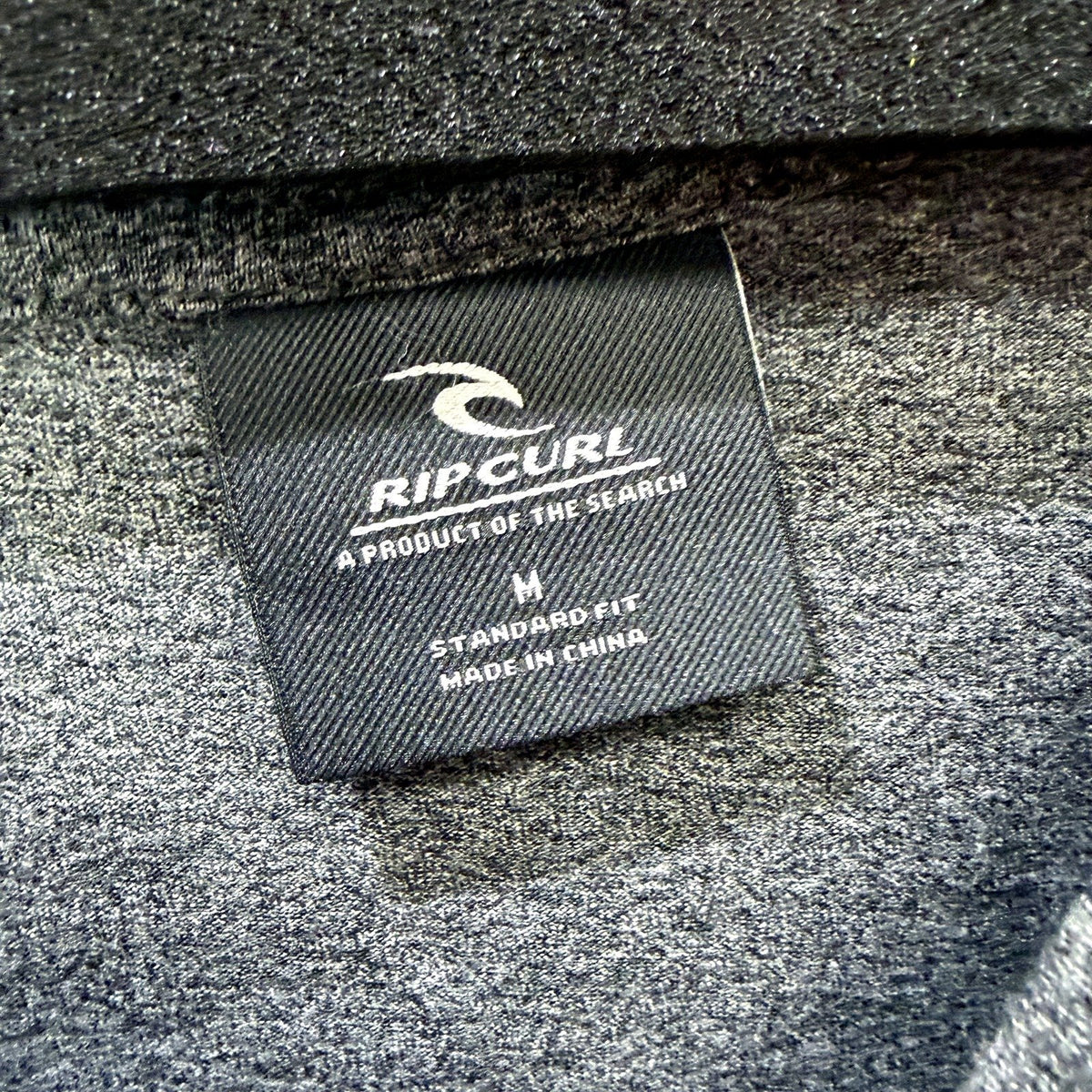 Rip Curl Mens Charcoal Gray Pullover Sweatshirt, Size M, Surf T-Shirt