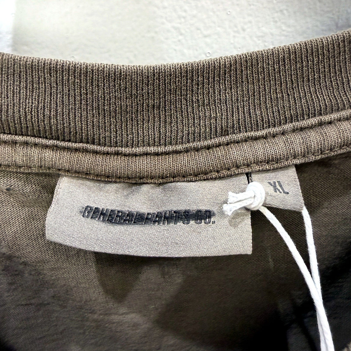 General Pants Co. Mens O.G Vintage Pullover Sweatshirt Brown Cotton Size XL NEW
