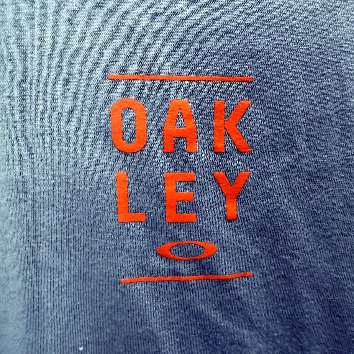 Oakley Mens Green Grey Cotton Blend Sleeveless Tank Top, Size M