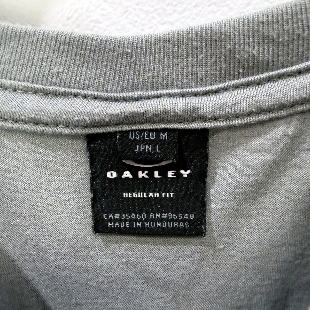 Oakley Mens Green Grey Cotton Blend Sleeveless Tank Top, Size M