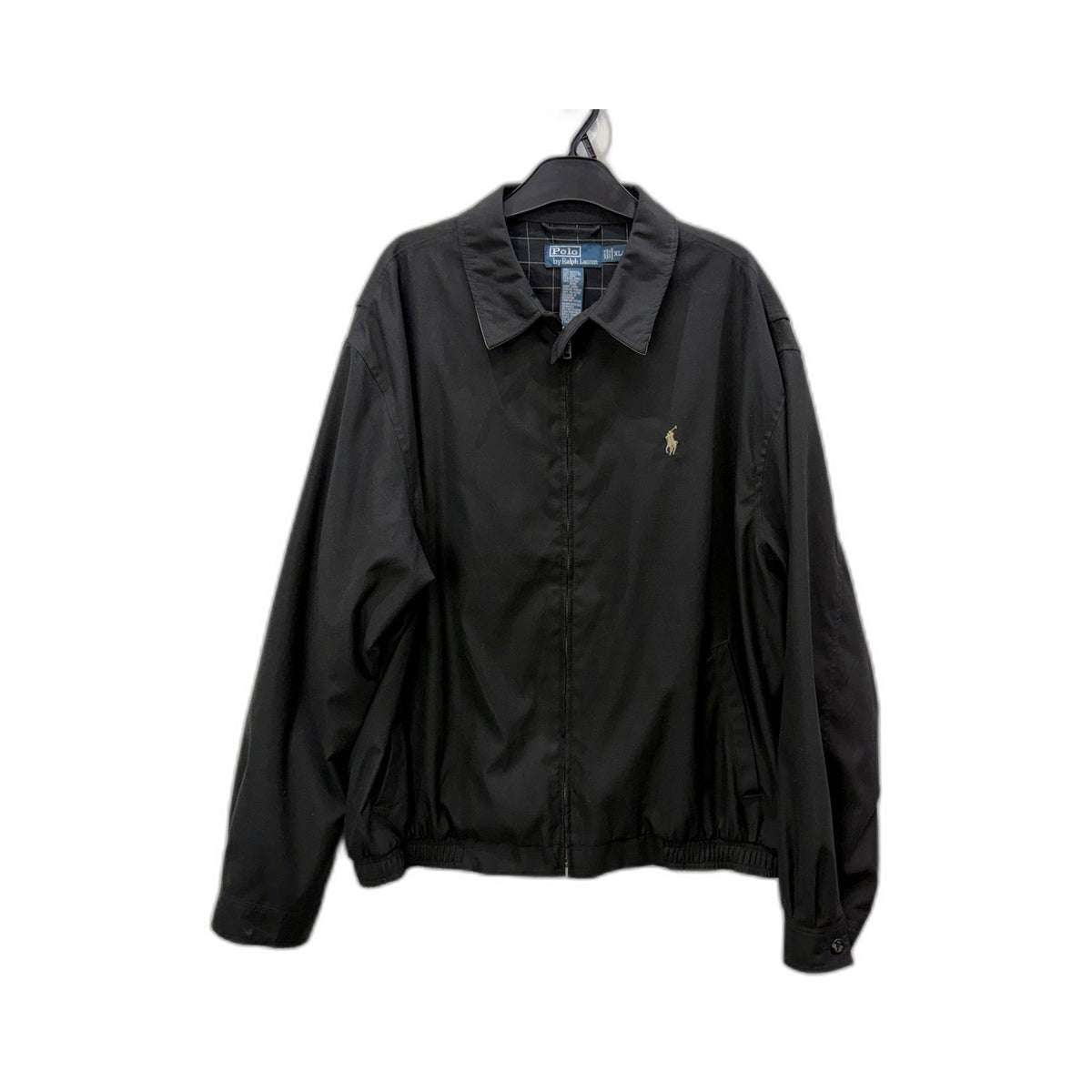 Polo by Ralph Lauren Mens Bi-Swing Jacket Black Lightweight Casual Size XL