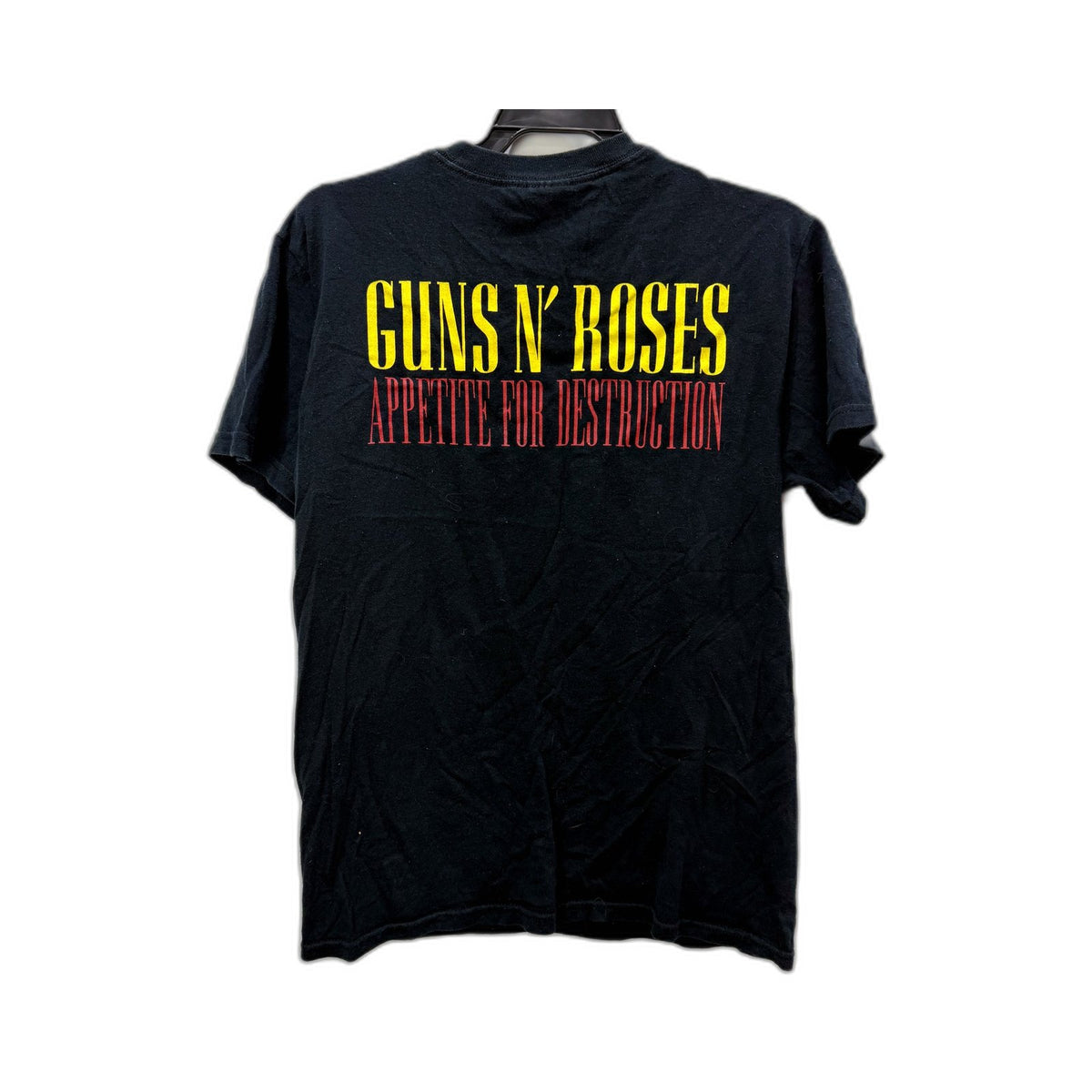 Guns 'N' Roses Mens Graphic T-Shirt Appetite for Destruction Black Size S