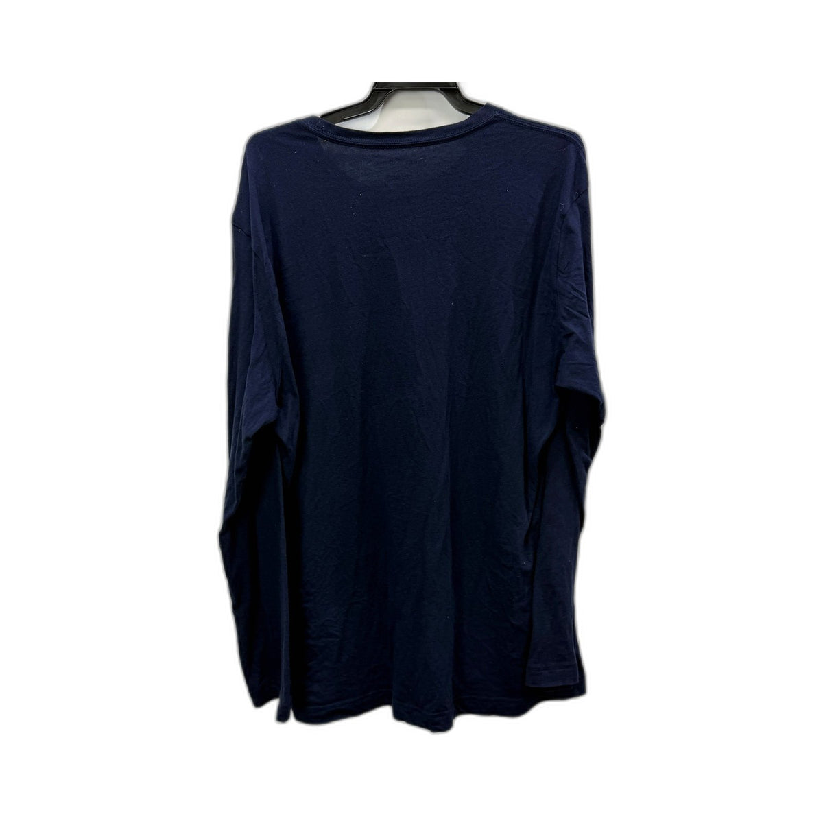 Tommy Hilfiger Mens Navy Blue Long Sleeve Sleepwear Top Size L