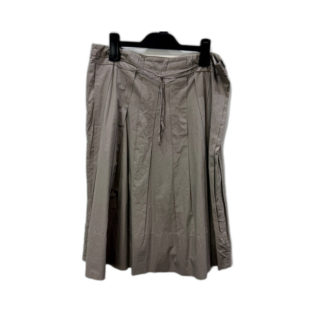 Country Road Womens Pleated Midi Skirt Taupe Grey Size 10 NEW
