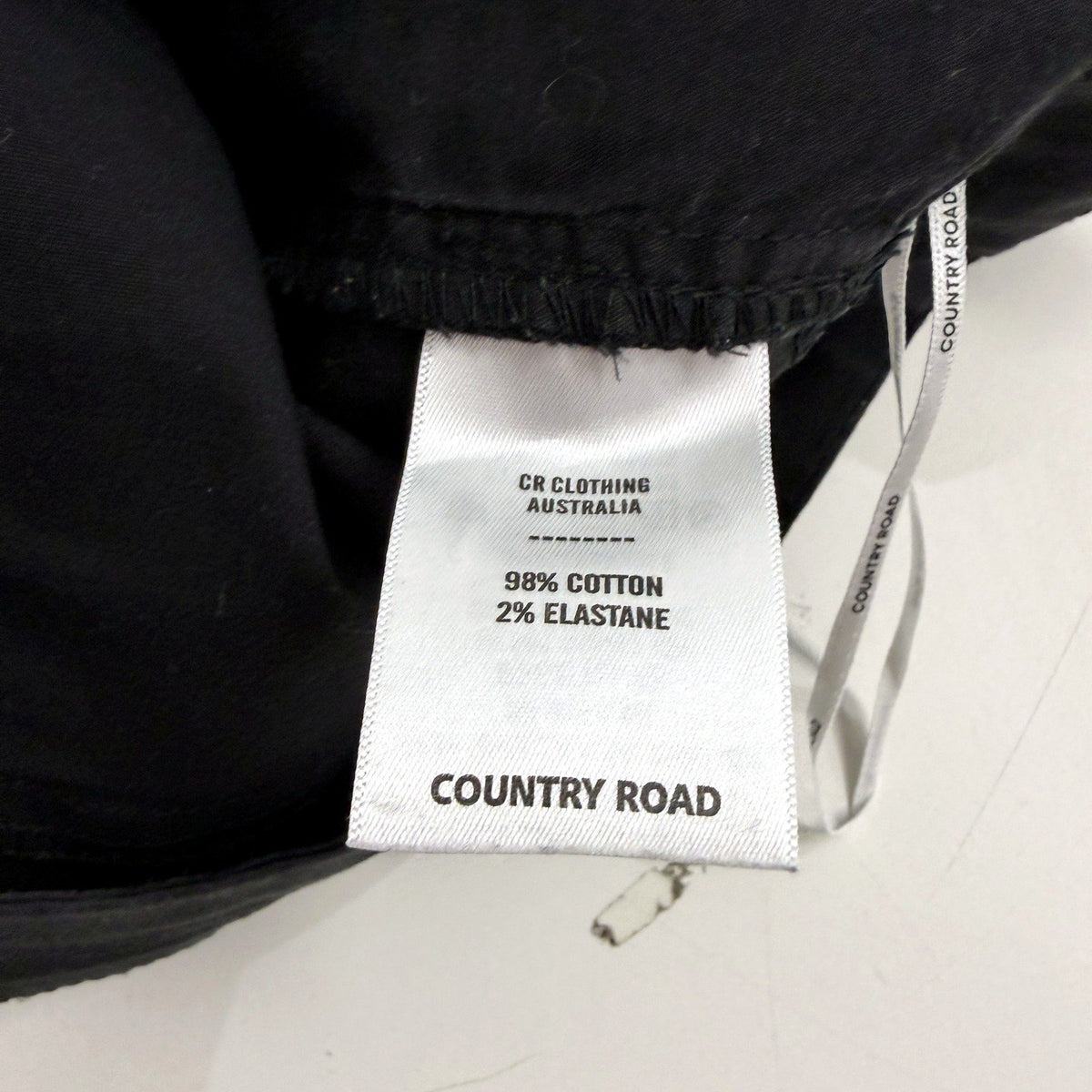 Country Road Womens Black Cargo Shorts Size 14 | Casual Workwear
