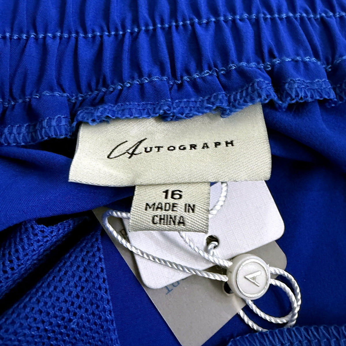Autograph Womens Blue Cobalt Board Shorts Size 16 Swimwear NEW