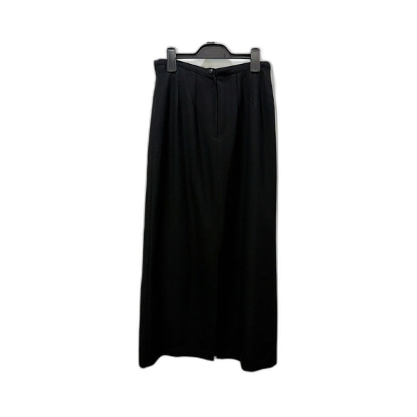Jacqui.E Womens Vintage Button Front Maxi Skirt Black Size 12