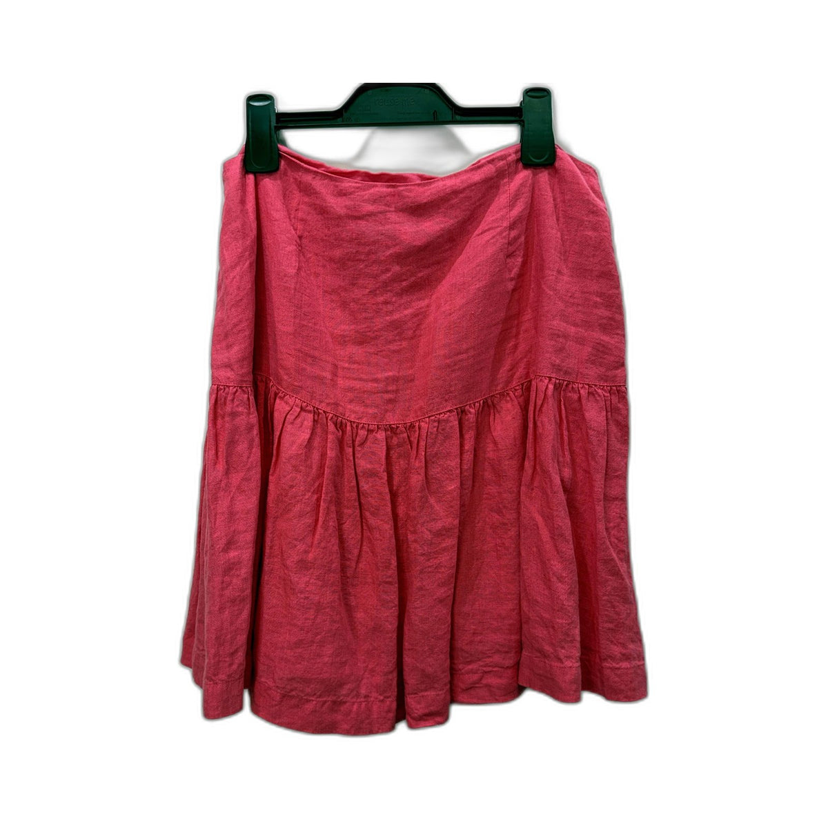 Country Road Womens Linen Mini Skirt Flamingo Pink Size 12 NEW