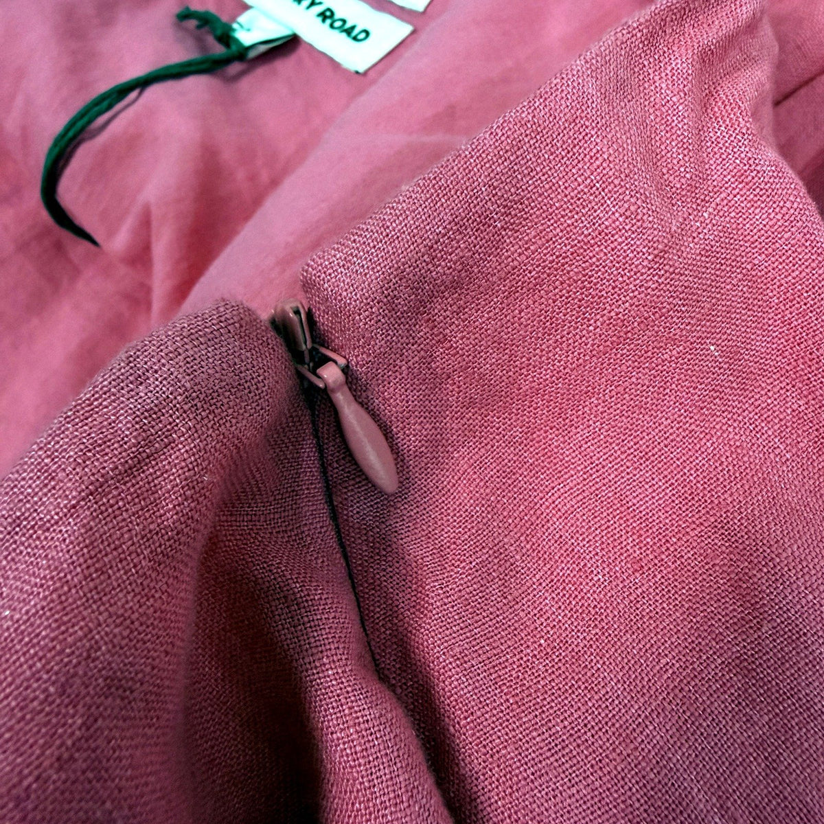 Country Road Womens Linen Mini Skirt Flamingo Pink Size 12 NEW