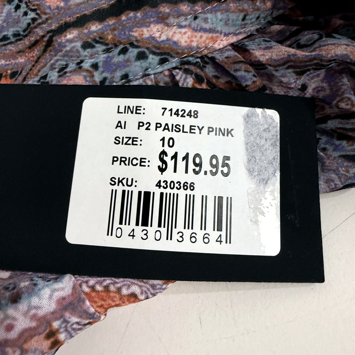 Portmans Womens Paisley Midi Skirt Handkerchief Hem Multi Color Size 10 NEW