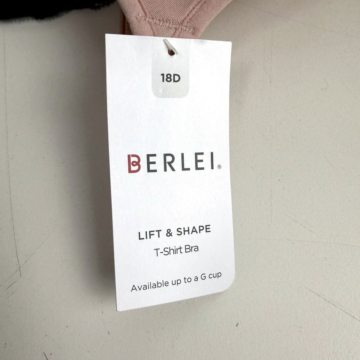 Berlei Womens Lift & Shape T-Shirt Bra 2-Pack Pink Black 18D NEW