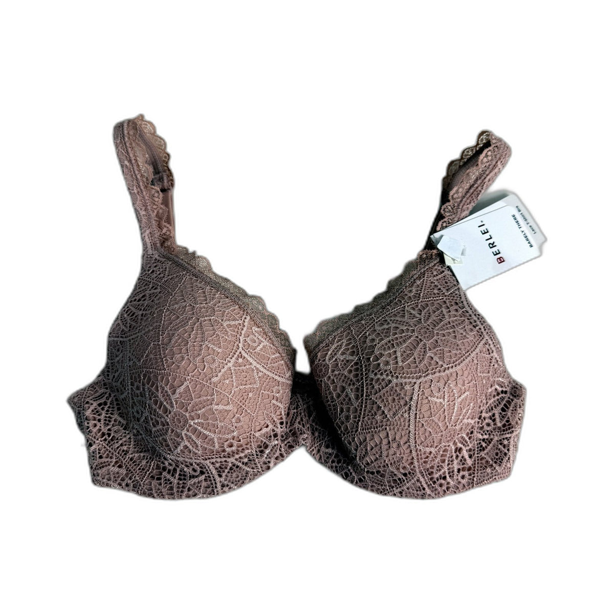 Berlei Womens Barely There Lace T-Shirt Bra Navy Pink 14D 2-Pack Size 14D NEW