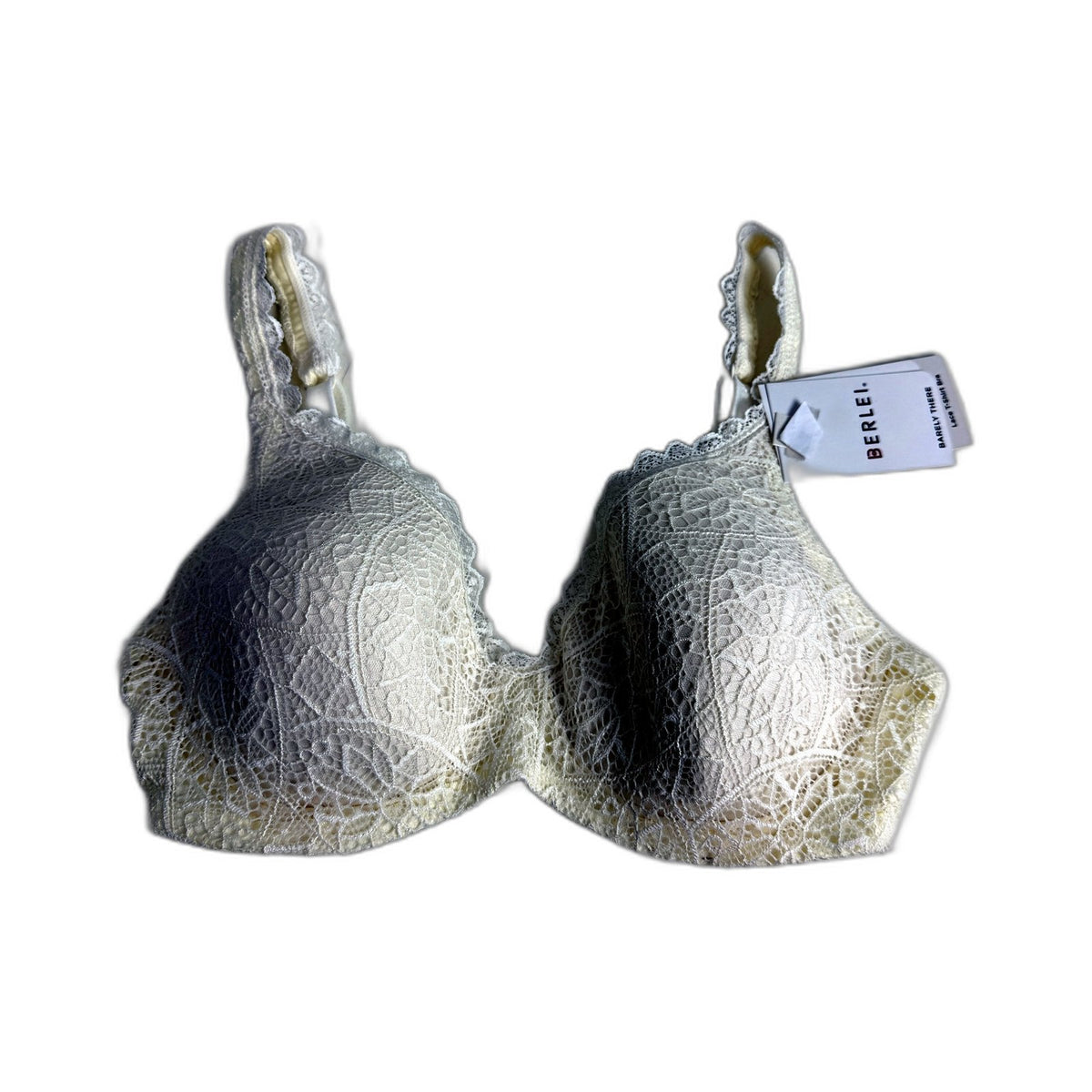 Berlei Womens Barely There Lace T-Shirt Bra 2-Pack Black White 16B NEW