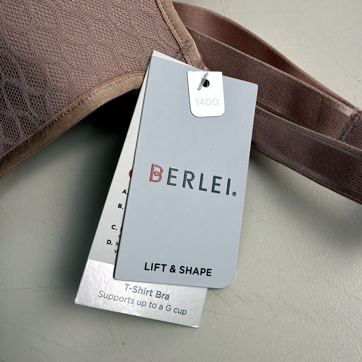 Berlei Womens Lift & Shape Mesh Contour T-Shirt Bra 2-Pack 14DD NEW