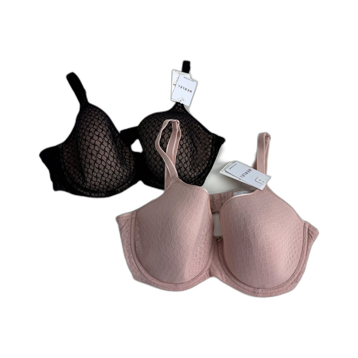 Berlei Womens Lift & Shape T-Shirt Bra 2-Pack Multi Color Mauve 16D NEW
