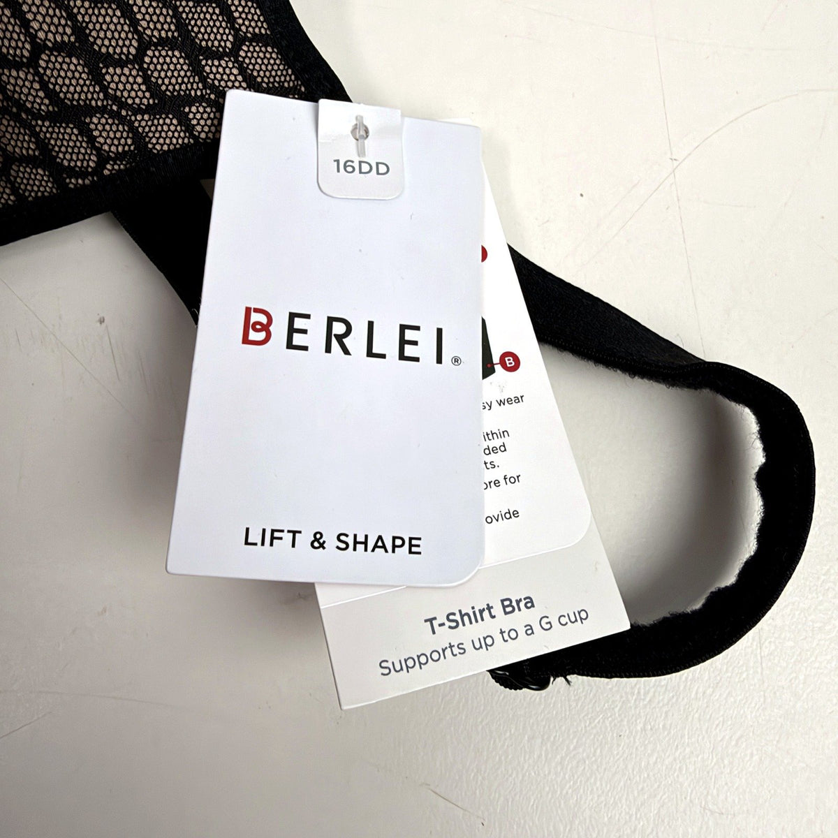 Berlei Womens Lift & Shape T-Shirt Bra 2-Pack Pink Black 16DD NEW