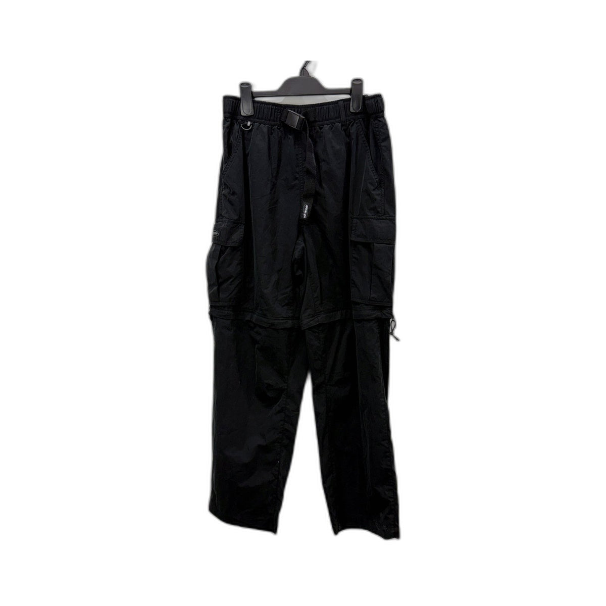 Spencer Project Mens Black Cargo Pants Convertible Zip Off Size 32