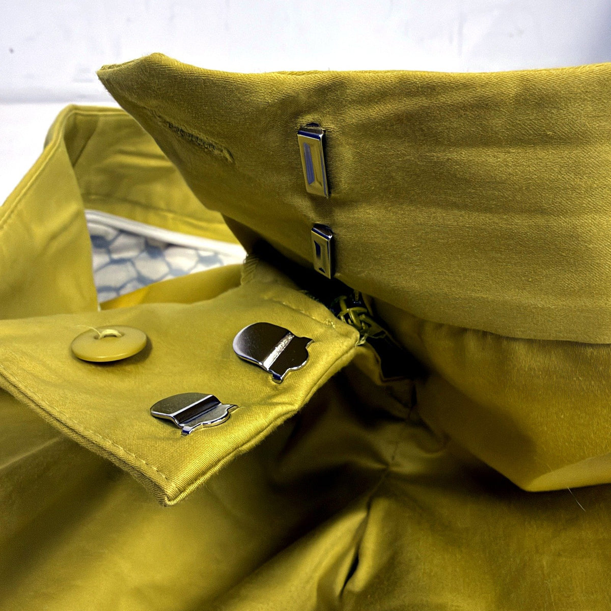 Veronika Maine Womens Tailored Dress Pants Chartreuse Yellow Size 10