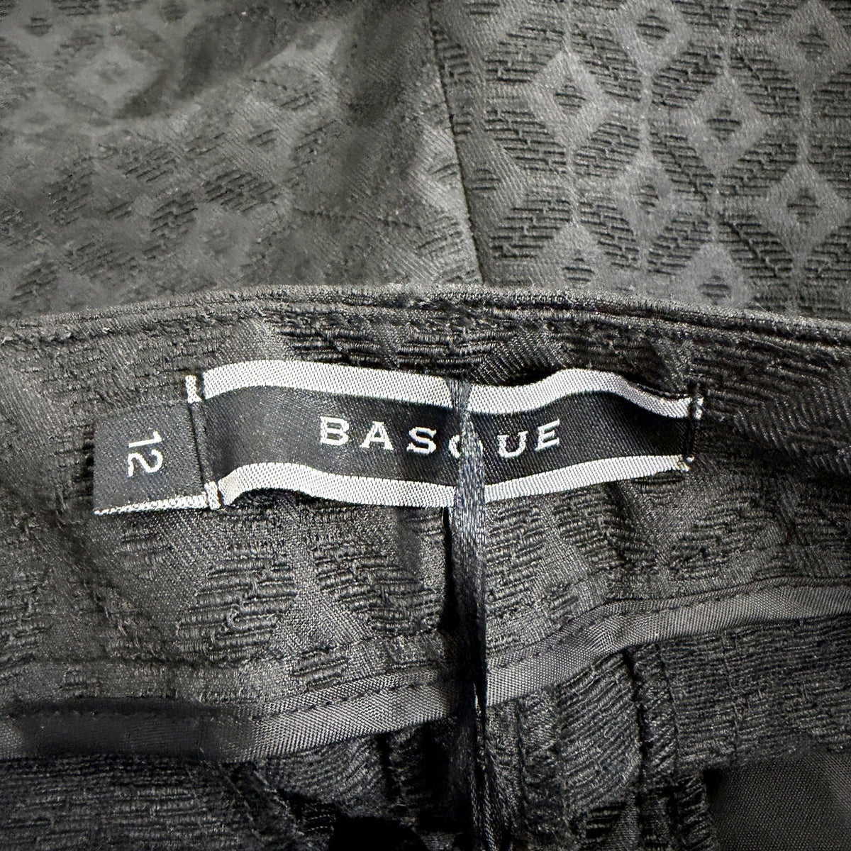 Basque Womens Black Dress Pants Professional Trousers Size 12 NEW