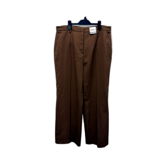 Preview Womens Tailored Straight Leg Pants Brown Size 18 - NEW