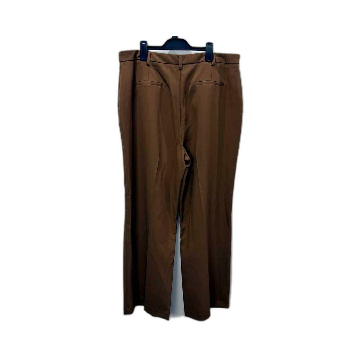 Preview Womens Tailored Straight Leg Pants Brown Size 18 - NEW