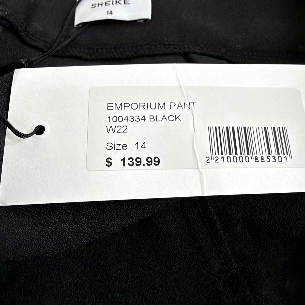 SHEIKE Womens Emporium Black Flare Pants Tailored Classic Size 14 NEW