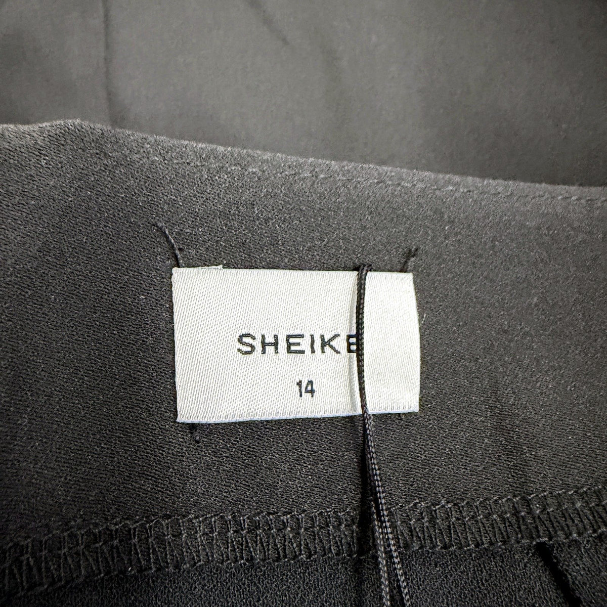 SHEIKE Womens Emporium Black Flare Pants Tailored Classic Size 14 NEW