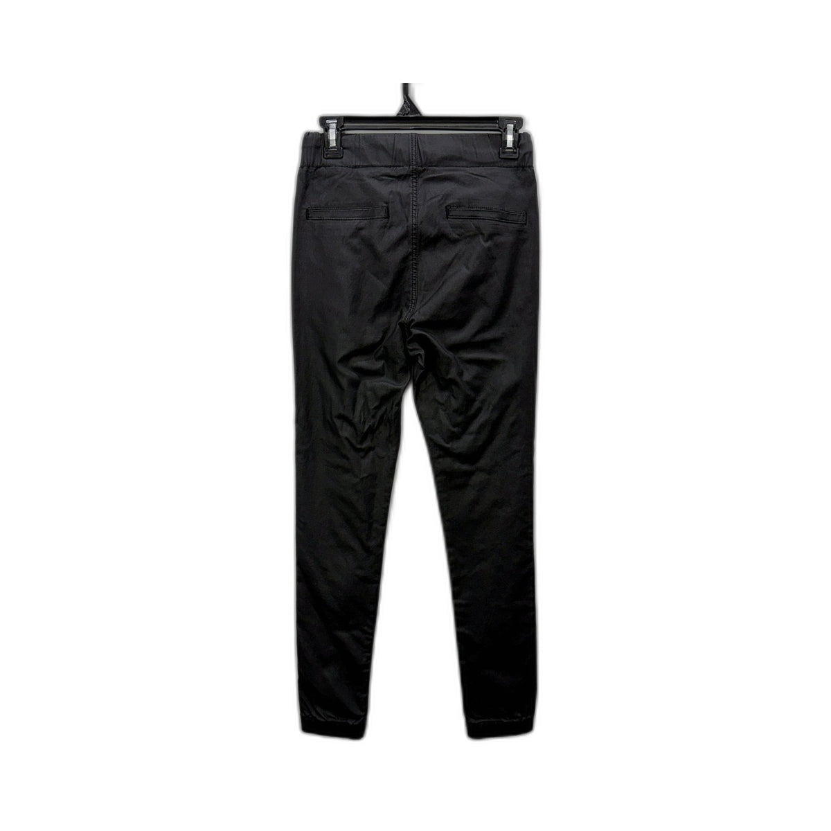 Monaco Jeans Womens Black Denim Jogger Pants Stretch Tapered Size 10 NEW