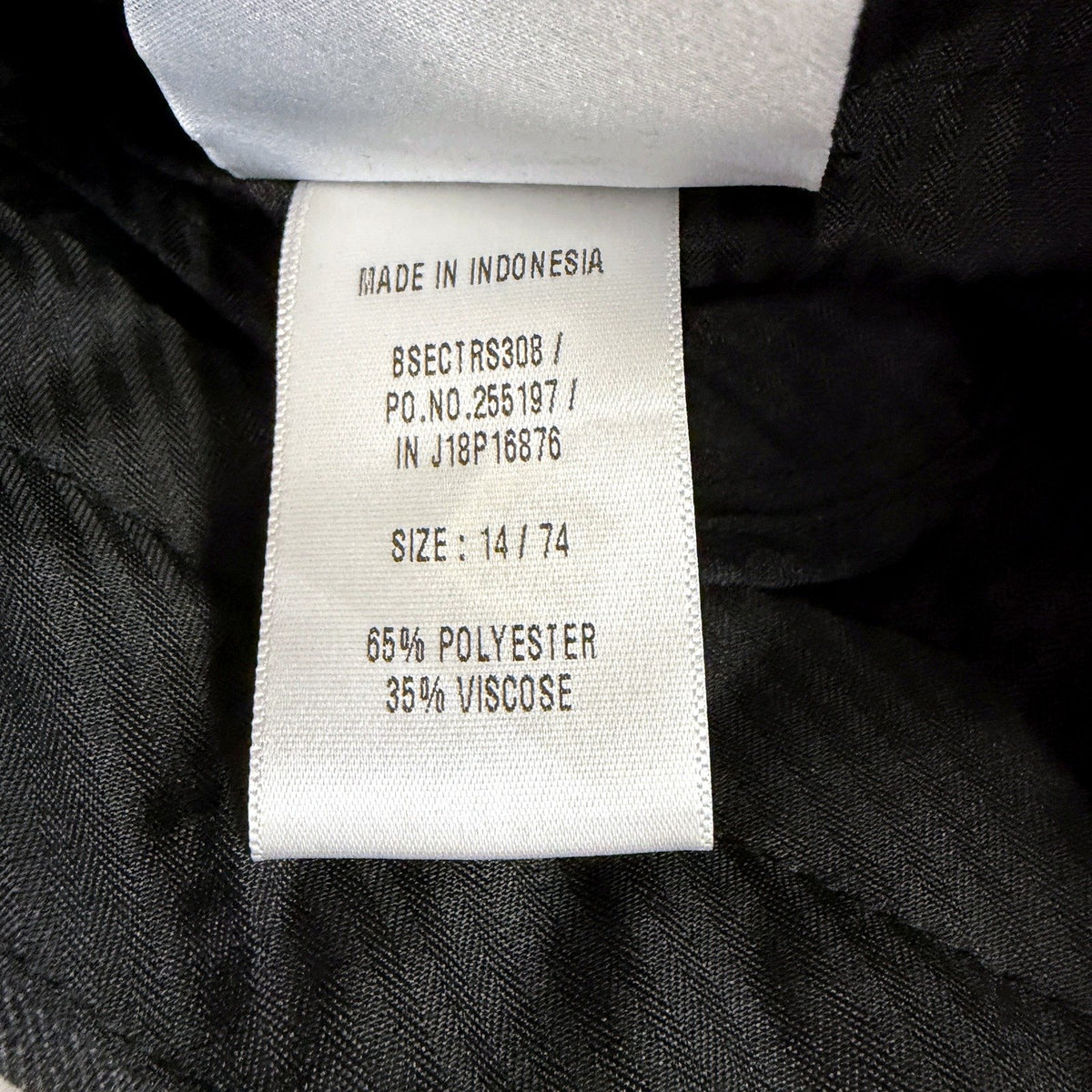Noone Womens Dress Pants Grey Melange Tailored Fit Size 14 NEW