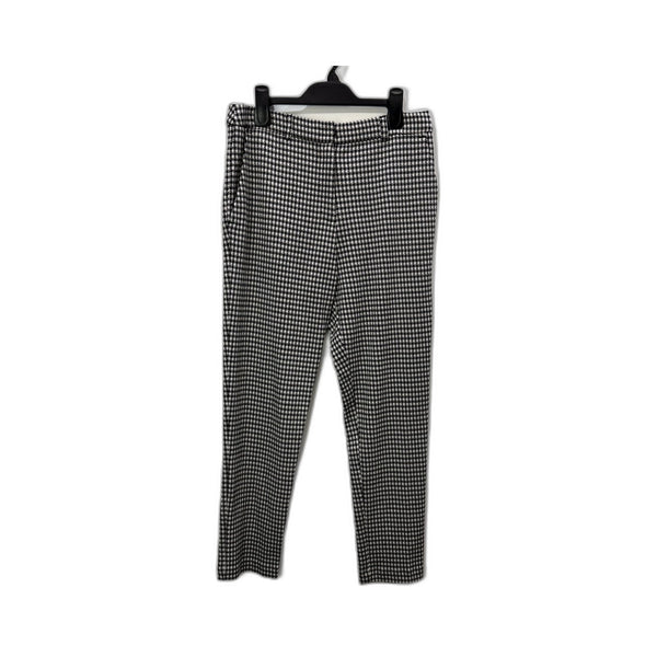 Perri Cutten Womens Black White Houndstooth Trousers Size 10