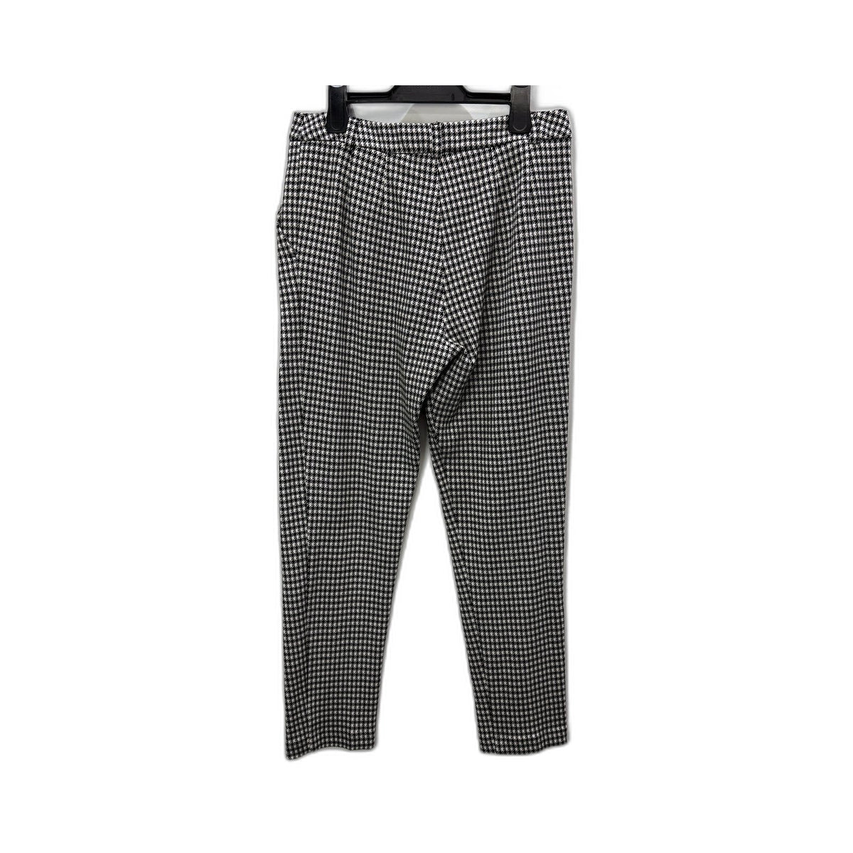 Perri Cutten Womens Black White Houndstooth Trousers Size 10