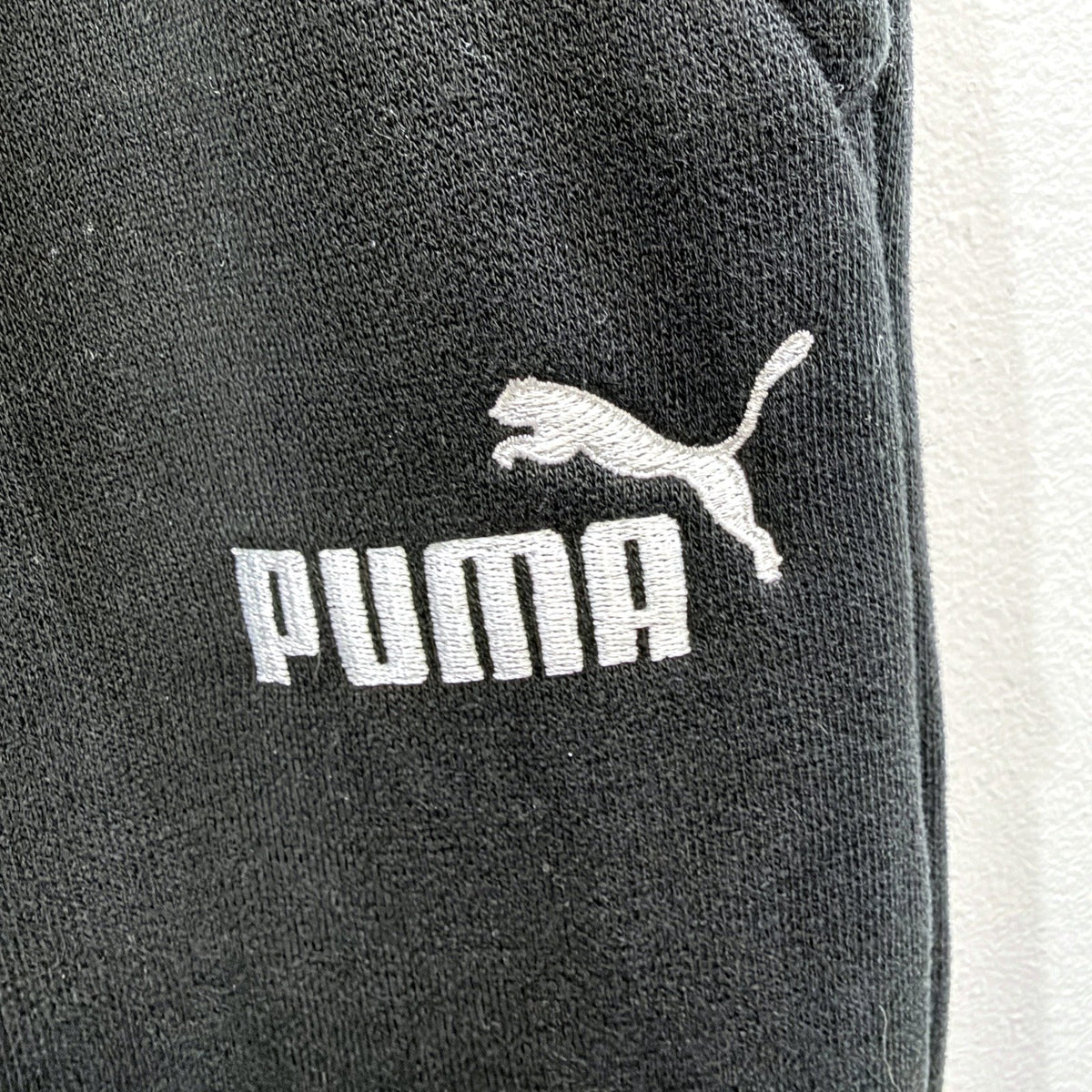 Puma Mens Black Jogger Pants Athletic Sweatpants XS