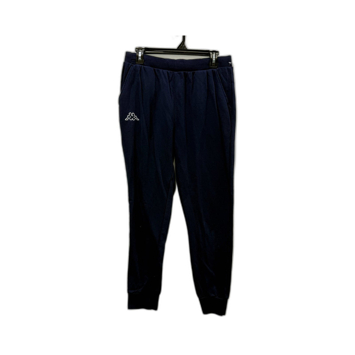 Kappa Mens Sport Jogger Pants Navy Blue Athletic Comfort Large
