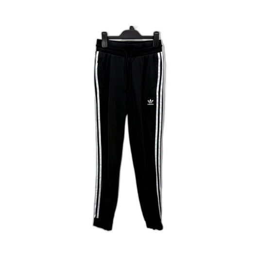 Adidas Womens Black Slim Fit Track Pants Athletic Joggers Size 6
