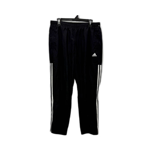 Adidas Mens Samson Track Pants Black White Stripe Size L IL6659 NEW