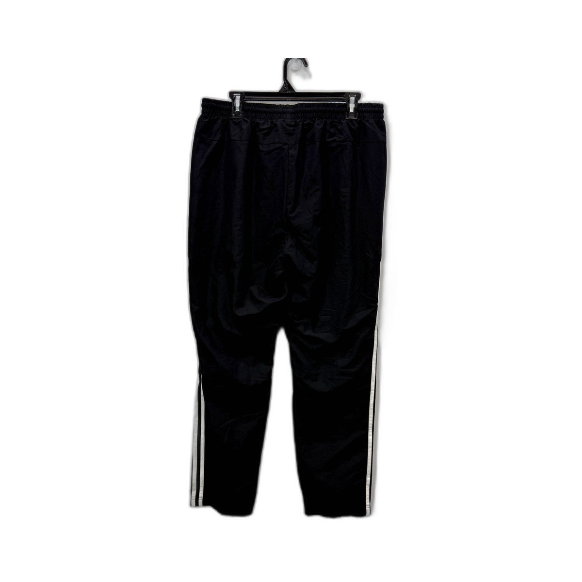 Adidas Mens Samson Track Pants Black White Stripe Size L IL6659 NEW