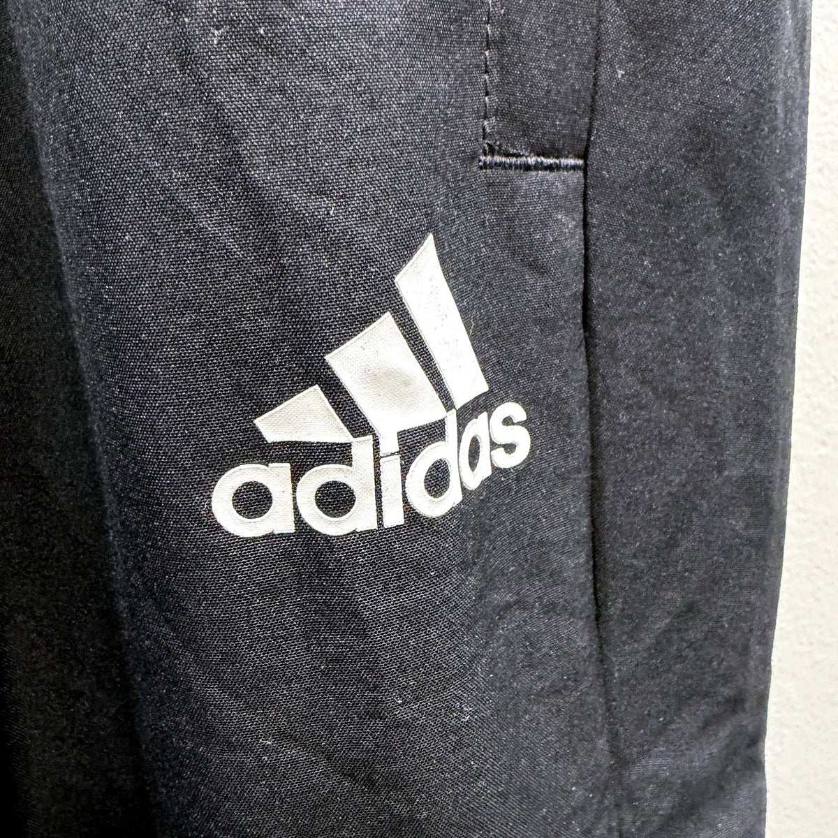 Adidas Mens Samson Track Pants Black White Stripe Size L IL6659 NEW