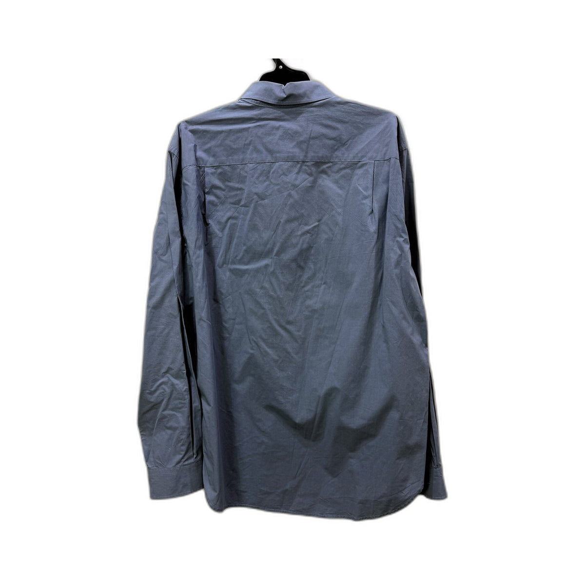 R.M. Williams Mens Long Sleeve Button-Up Shirt Blue-Grey Size L