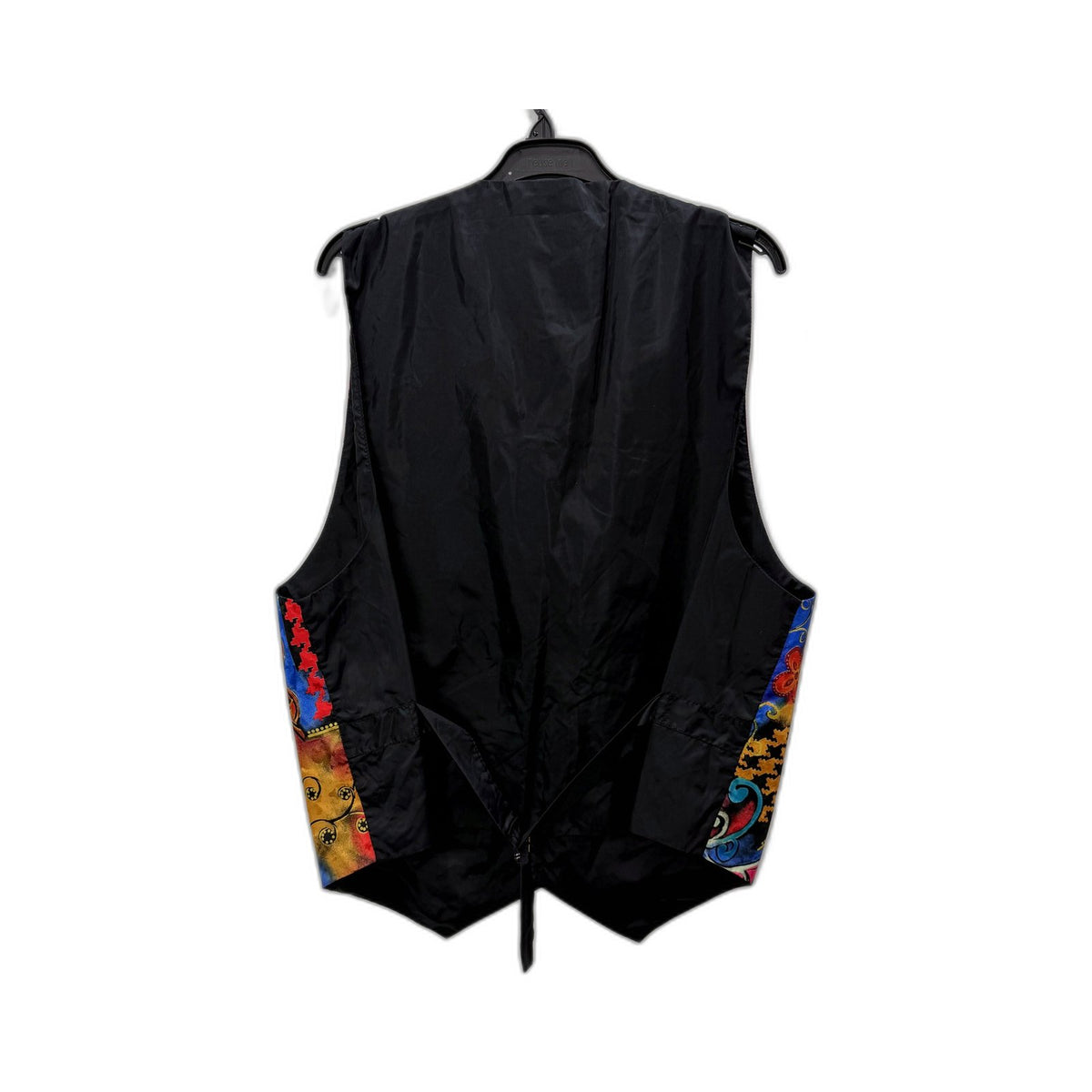 Christopher Palmer Mens Black Abstract Pattern Vest Size M