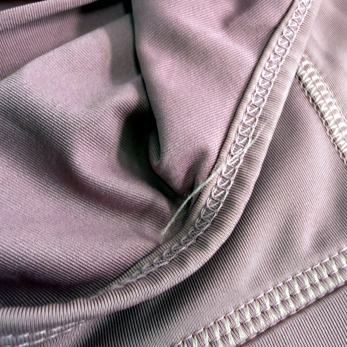 Lululemon Womens Sports Bra Racerback Pink Mauve Size 2XL Support