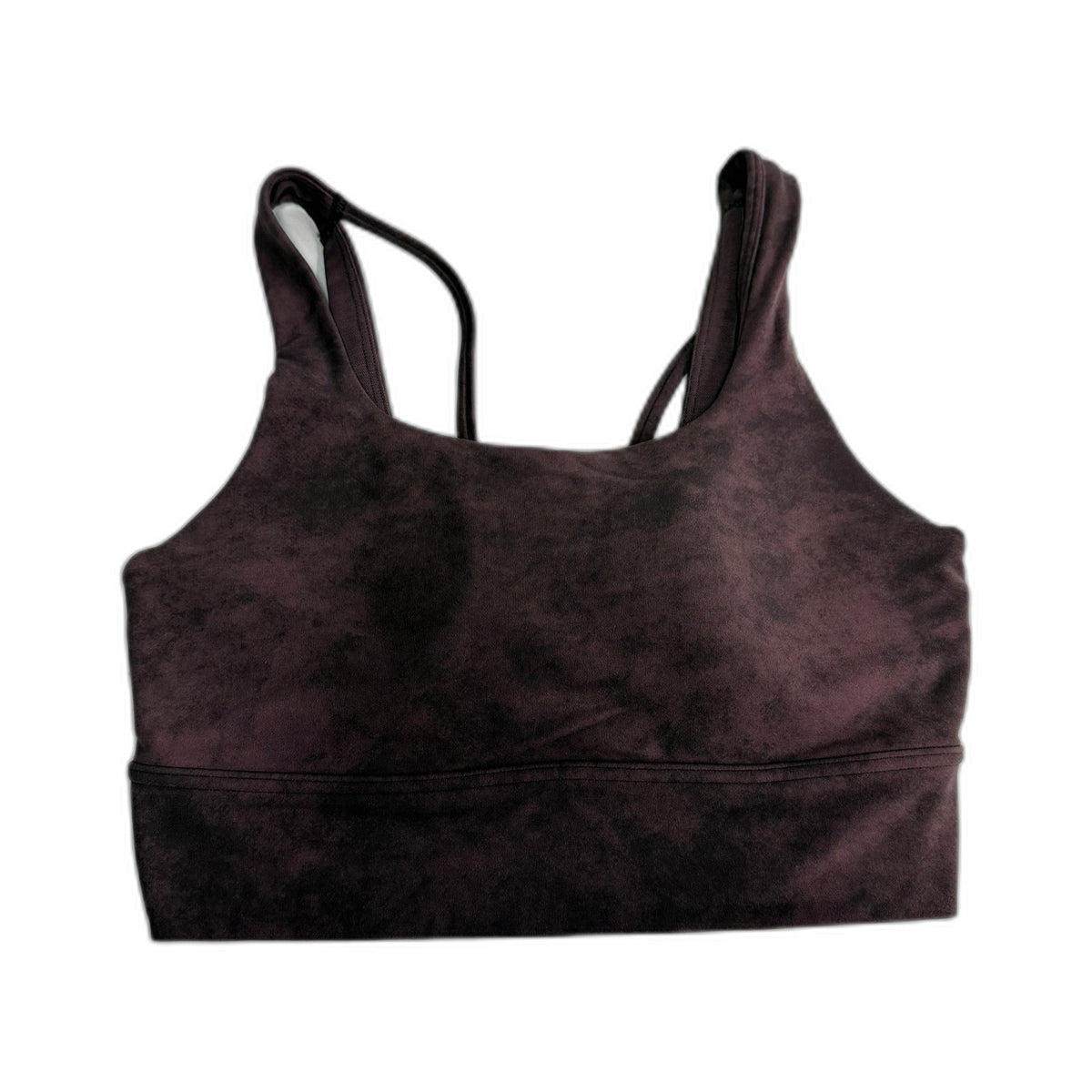 Nike Womens Padded Sports Bra Racerback Athletic Mauve Size S